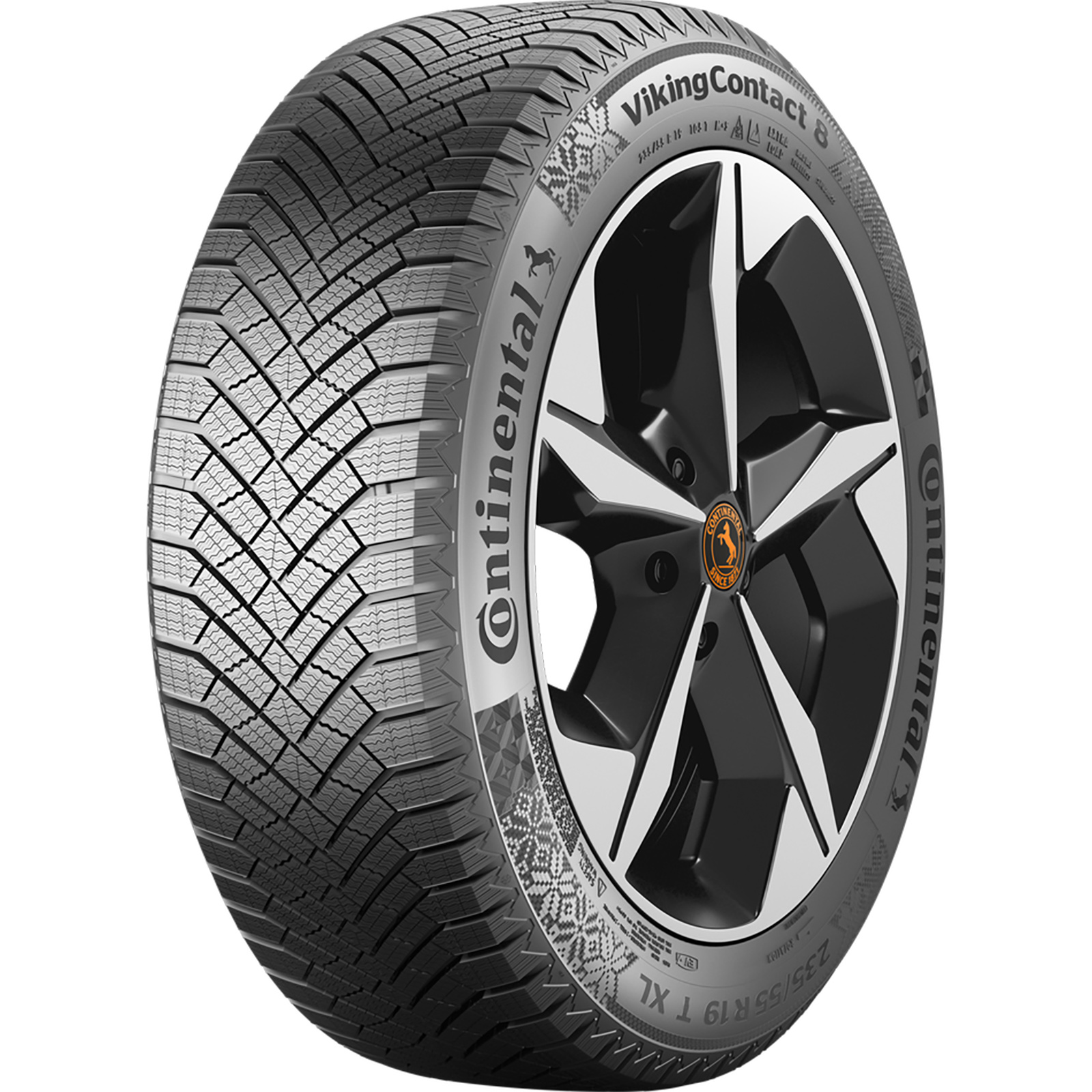 Шины зимние нешипованные новые Continental ContiVikingContact 8 235/55 R20 105T