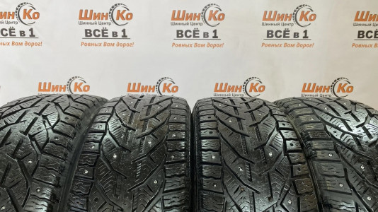 Шины зимние шипованные б/у Tigar Ice 195/55 R16 91T