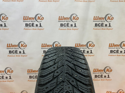 Шины зимние шипованные б/у Nokian Hakkapeliitta 8 185/65 R15 92T