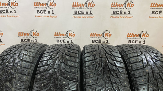 Шины зимние шипованные б/у Hankook Winter I*Pike RS W419 185/65 R15 92T