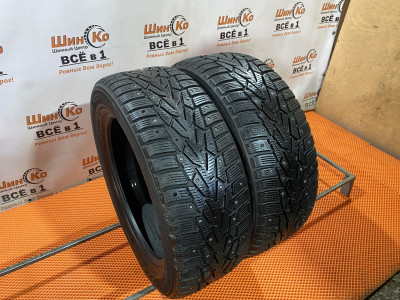 Шины зимние шипованные б/у Nokian Nordman 7 205/55 R16 94T