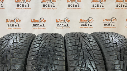Шины зимние шипованные б/у Nokian Hakkapeliitta 7 SUV 255/60 R18 112T
