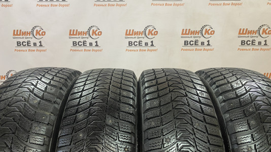 Шины зимние шипованные б/у Michelin XIce North 3 215/65 R16 102T