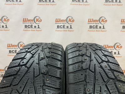 Шины зимние шипованные б/у Cordiant Snow Cross 195/65 R15 91T