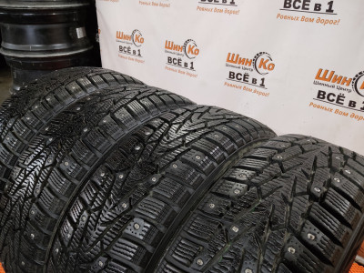 Шины зимние шипованные б/у Ikon Nordman 7 185/65 R15 92T