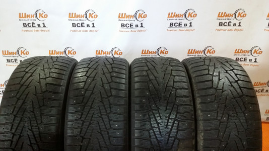 Шины зимние шипованные б/у Nokian Hakkapeliitta 7 SUV 275/45 R20 110T