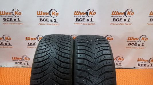 Шины зимние шипованные б/у Kumho WinterCraft Ice Wi31 195/55 R16 91T