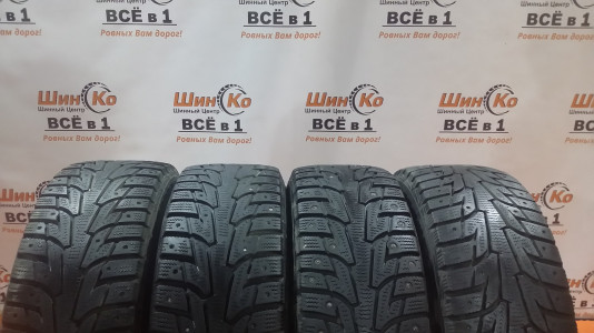 Шины зимние шипованные б/у Hankook Winter I*Pike RS W419 185/65 R14 90T