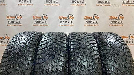 Шины зимние шипованные б/у Cordiant Snow Cross 2 SUV 215/65 R16 102T