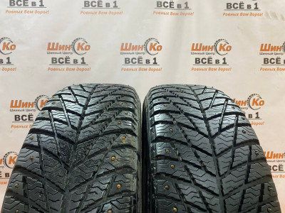 Шины зимние шипованные б/у Kama Euro518 195/65 R15 91T