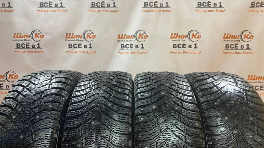 Шины зимние шипованные б/у Cordiant Snow Cross 2 205/55 R16 94T