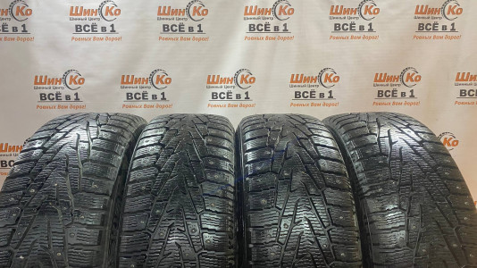 Шины зимние шипованные б/у Nokian Hakkapeliitta 7 SUV 235/60 R18 107T