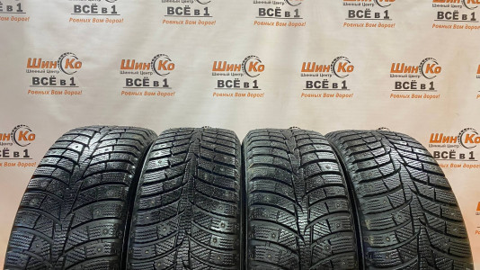 Шины зимние шипованные б/у Laufenn I Fit Ice 205/55 R16 91T