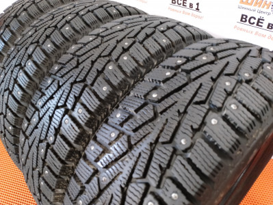 Шины зимние шипованные б/у Cordiant Snow Cross 195/65 R15 91T