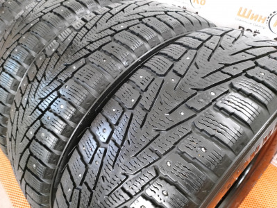 Шины зимние шипованные б/у Nokian Hakkapeliitta 7 SUV 225/65 R17 106T