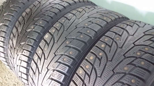 Шины зимние шипованные б/у Hankook Winter I*Pike RS W419 205/55 R16 91T