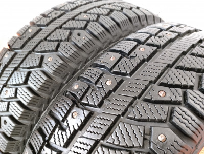 Шины зимние шипованные б/у Cordiant Polar 2 175/70 R13 82T