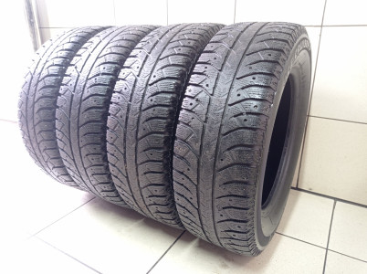 Шины зимние шипованные б/у Firestone Ice Cruiser 7 195/65 R15 91T