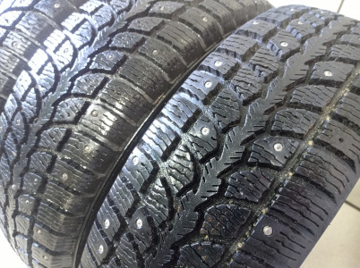 Шины зимние шипованные б/у Kama 505 Irbis 175/65 R14 82T