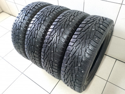 Шины зимние шипованные б/у Cordiant Snow Cross 185/65 R15 92T