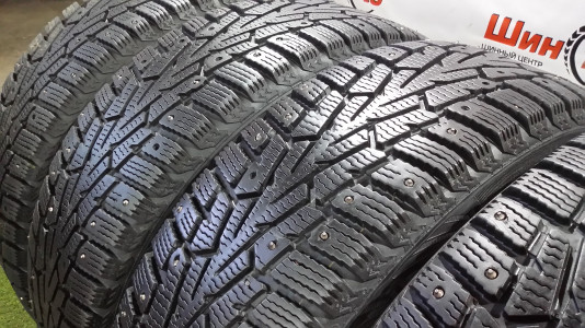 Шины зимние шипованные б/у Cordiant Snow Cross 195/65 R15 91T