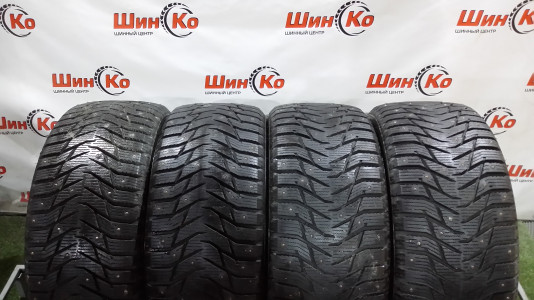 Шины зимние шипованные б/у Sailun Ice Blazer WST3 235/45 R17 97T