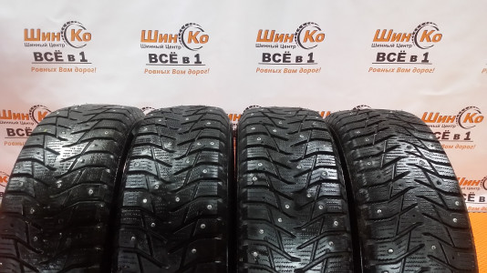 Шины зимние шипованные б/у Sailun Ice Blazer WST3 185/70 R14 92T